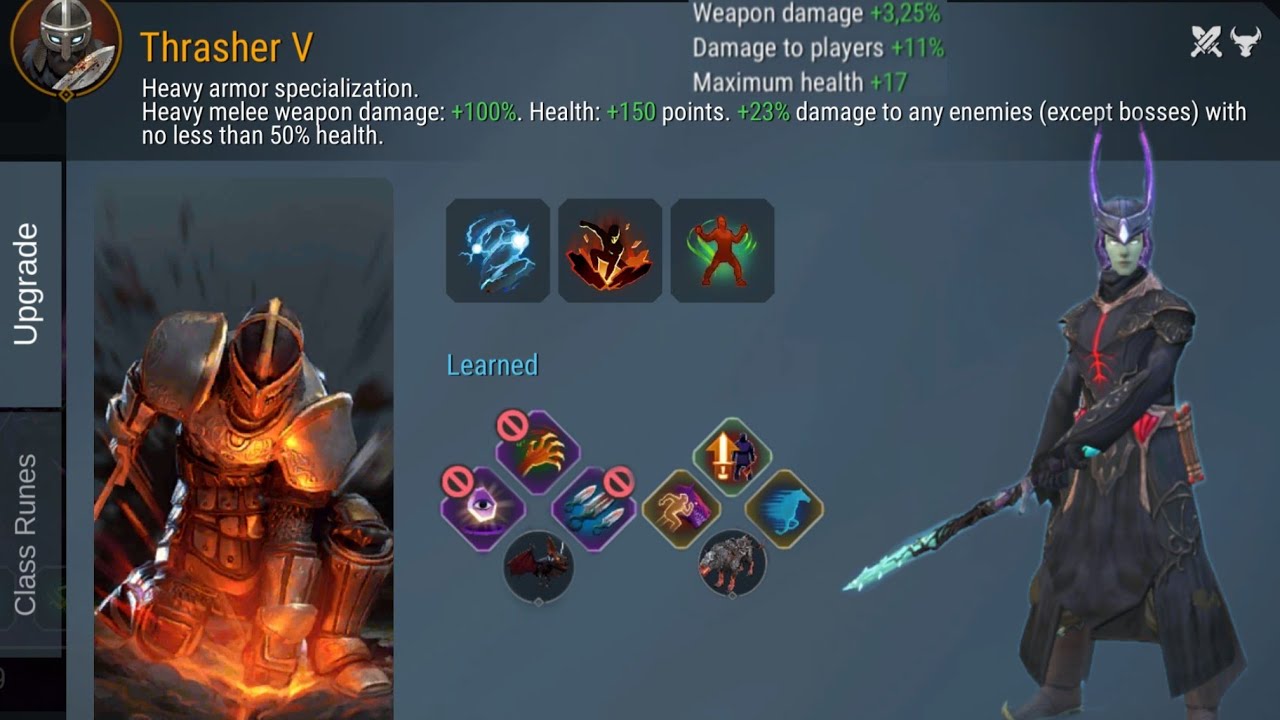 Frostborn pvp: 11/35 Thrasher V in the realities of Frostborn.