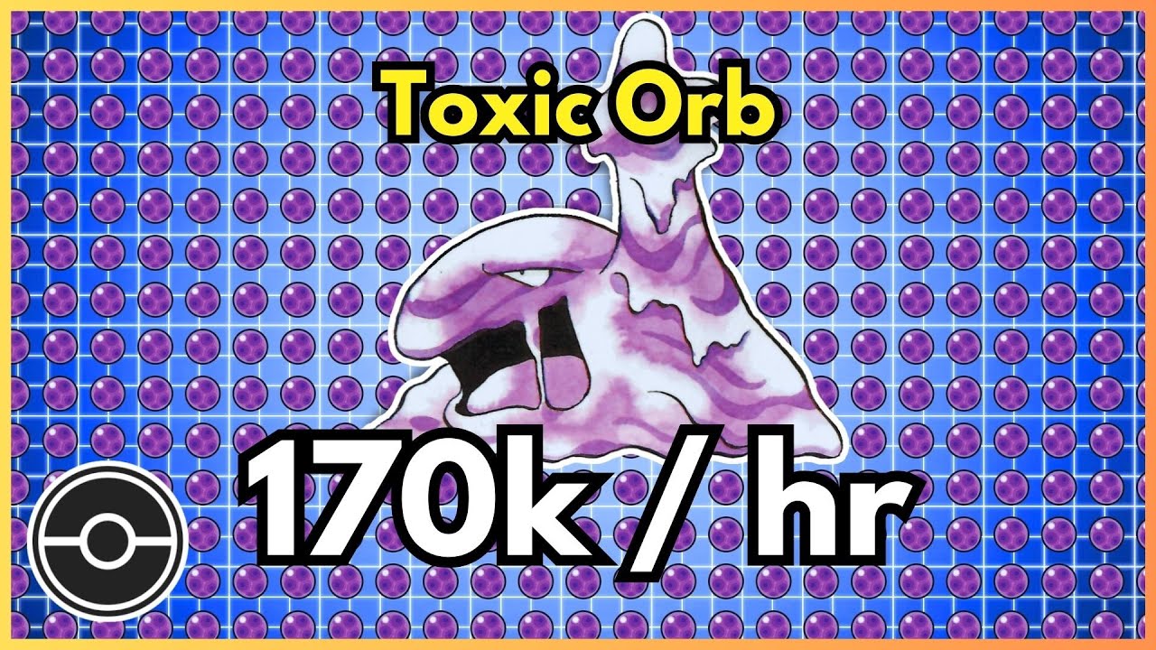 Farming Toxic Orb Statistically Analyzed - PokeMMO Money Making Method - Kanto (Celadon City)