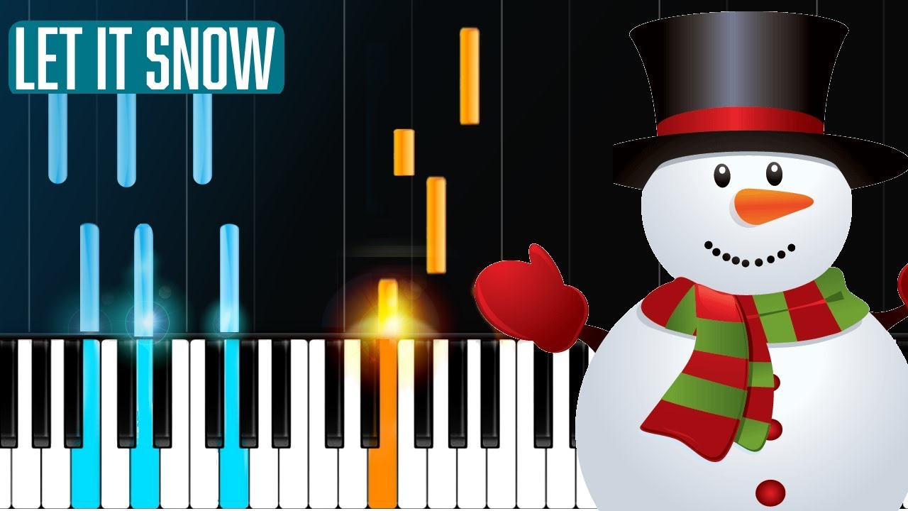 "Let It Snow" Piano Tutorial - Chords - How To Play - Cover