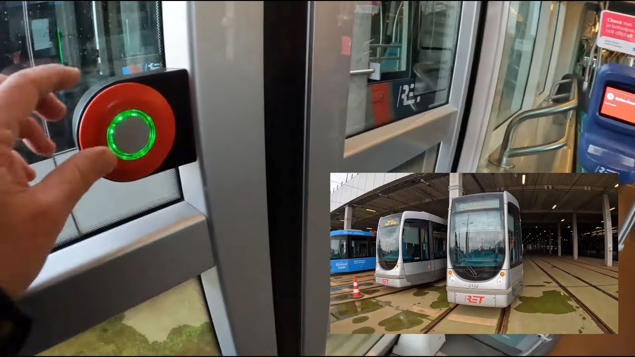 Preparing a tram for service| 4K Cabview | Tram Rotterdam | Alstom Citadis | Depot Beverwaard