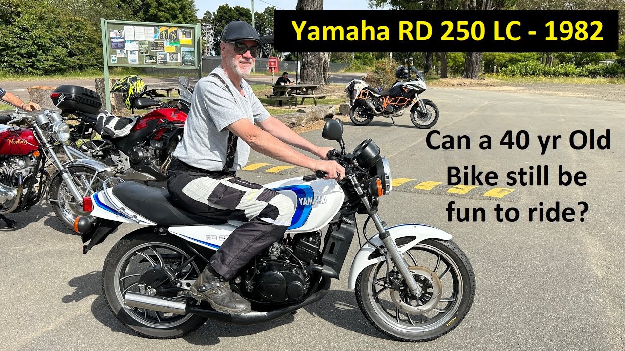 Yamaha RD 250 LC 1982 - Is it FUN to Ride a 40 yr old bike?