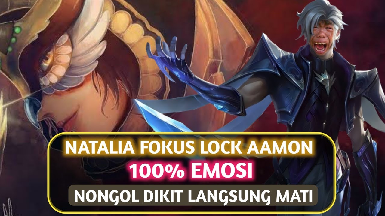 Natalia Fokus Lock Aamon Nongol Dikit Langsung Mati 100% Emosi.