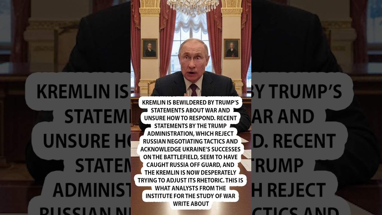 😱Putin Is Stunned by Trump's Statement!