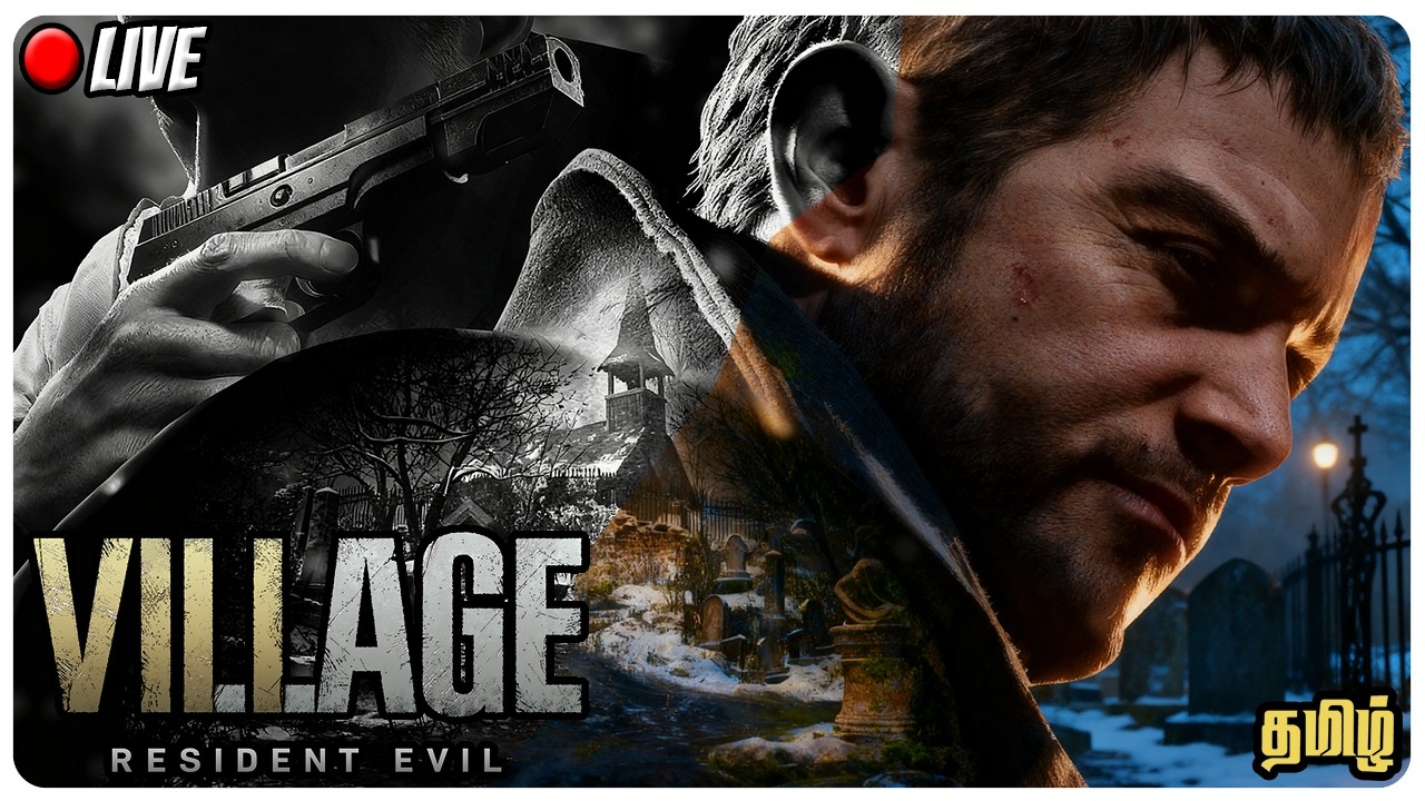 Resident Evil Village - Live in Tamil | Lady Dimitrescu Awaits 👀| BlackRealm
