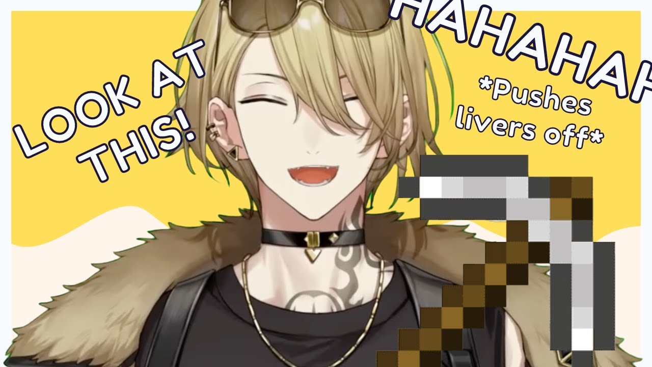 Luca Being a Menace in RLCraft | Luca Kaneshiro [NIJISANJI EN]