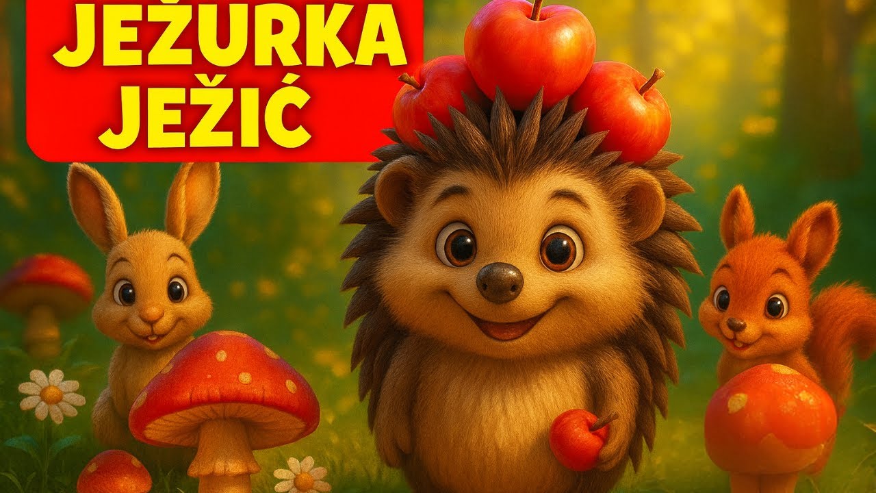 Ježeva kućica - crtani za djecu - bajke i basne za djecu