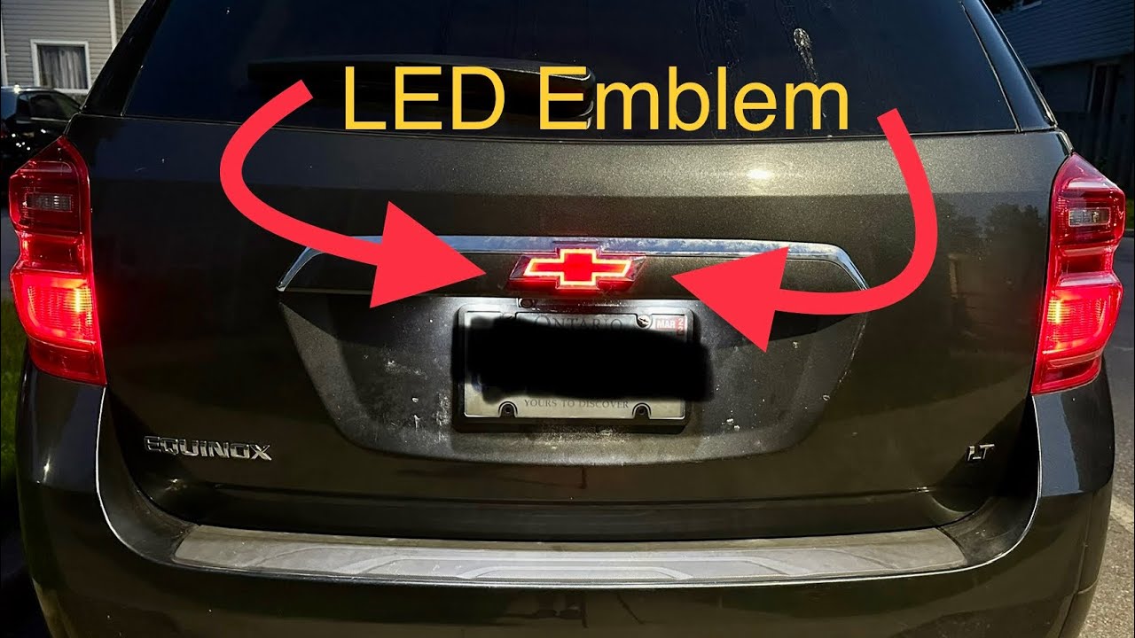 Chevy Equinox LED Badge Upgrade