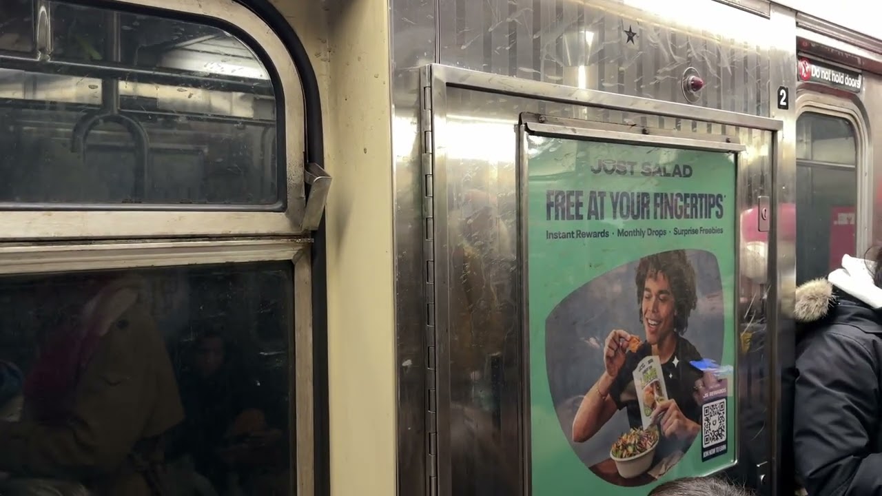 RARE: On-board on a Brooklyn bound R62A (4) train from Grand Central-42nd Street to Astor Place.