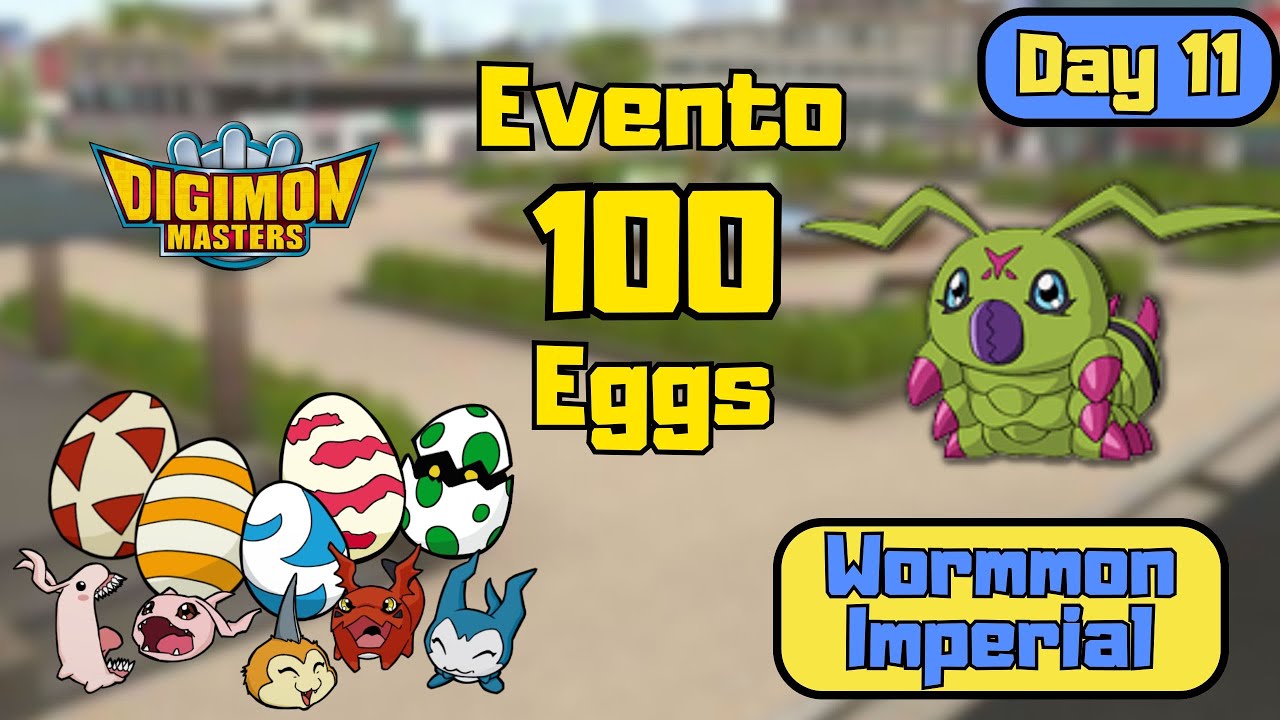 011. Wormmon (Imperialdramon) - 100 Egg Event/2025 - Digimon Masters Online