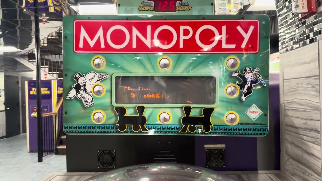 Stern pinball 2000s Monopoly arcade game
