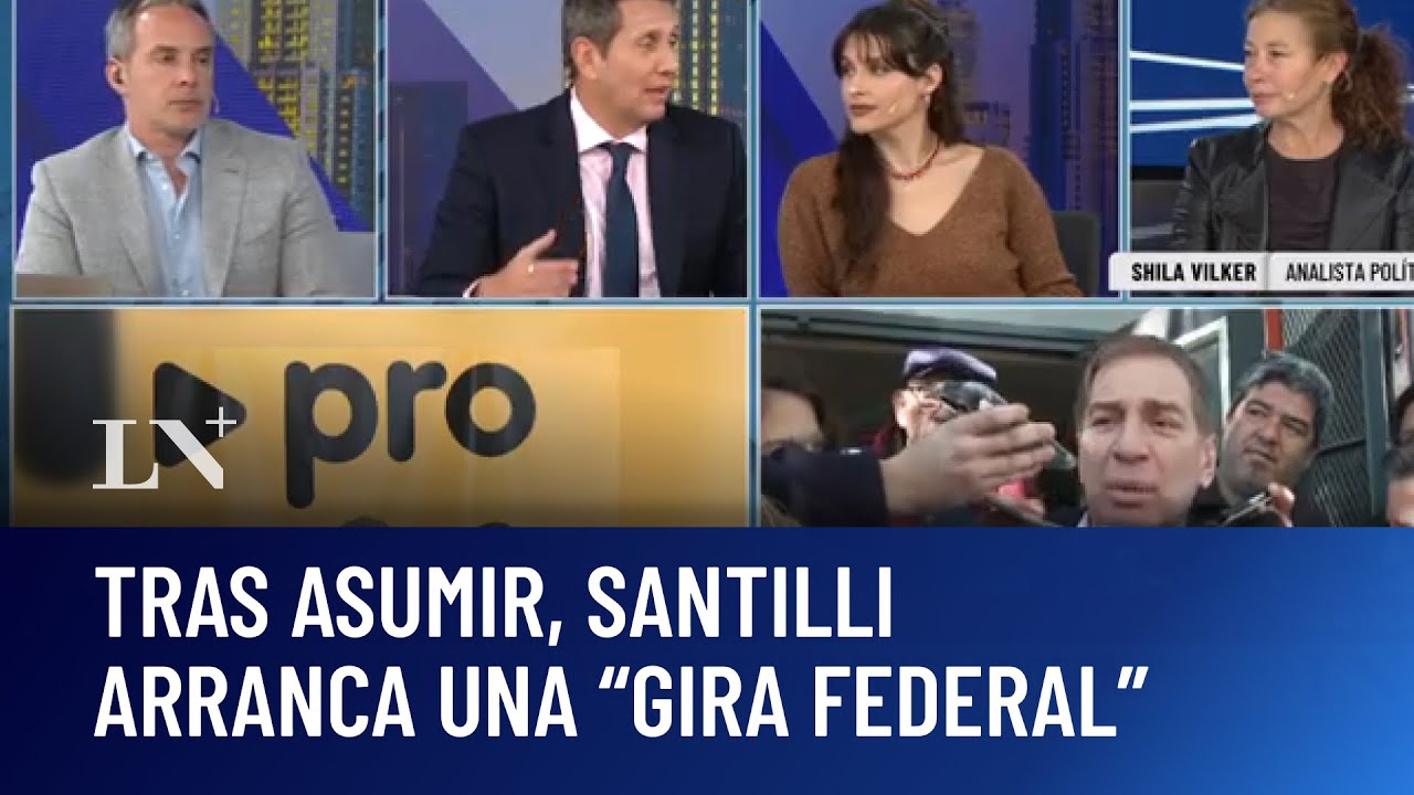 Santilli comienza su actividad como ministro del Interior: inicia en Entre Ríos