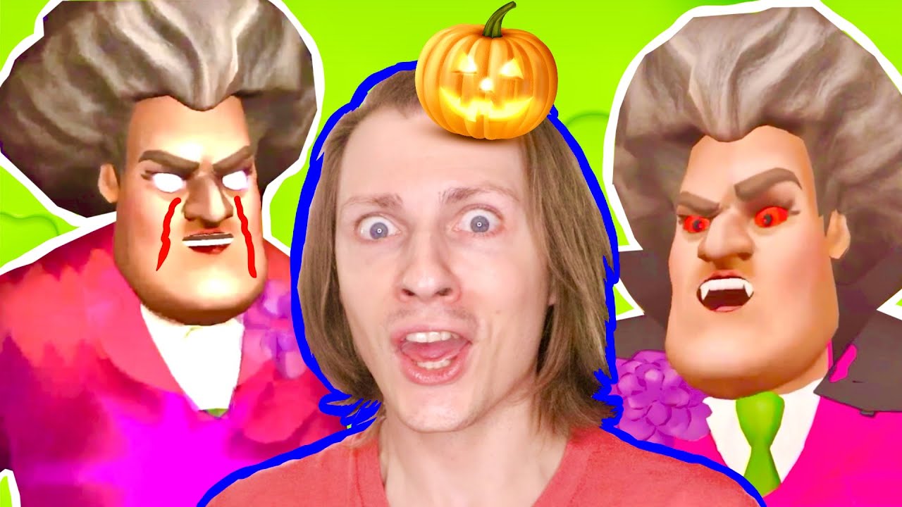 SCARY TEACHER 3D : JE PRANK LE FANTÔME DE MA PROF PSYCHOPATHE POUR HALLOWEEN ! Délires de Max