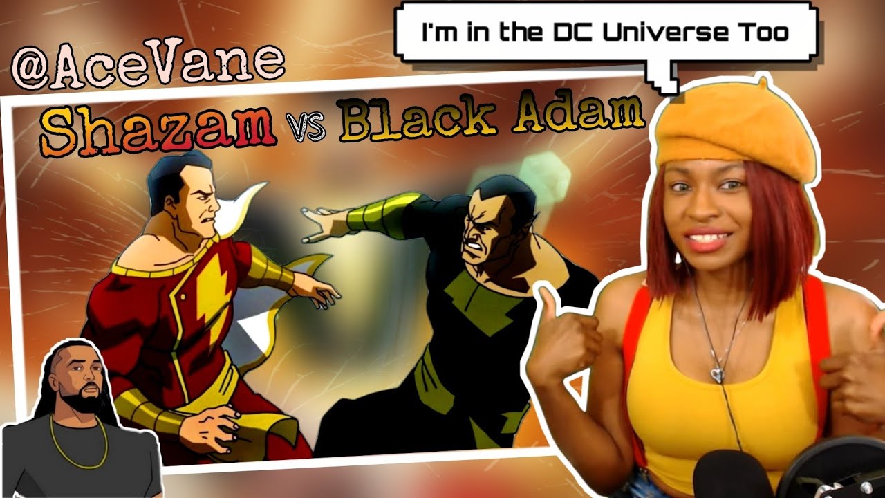 I Am Here!! Try Not To Laugh 17 : Shazam vs Black Adam | Reaction @AceVane
