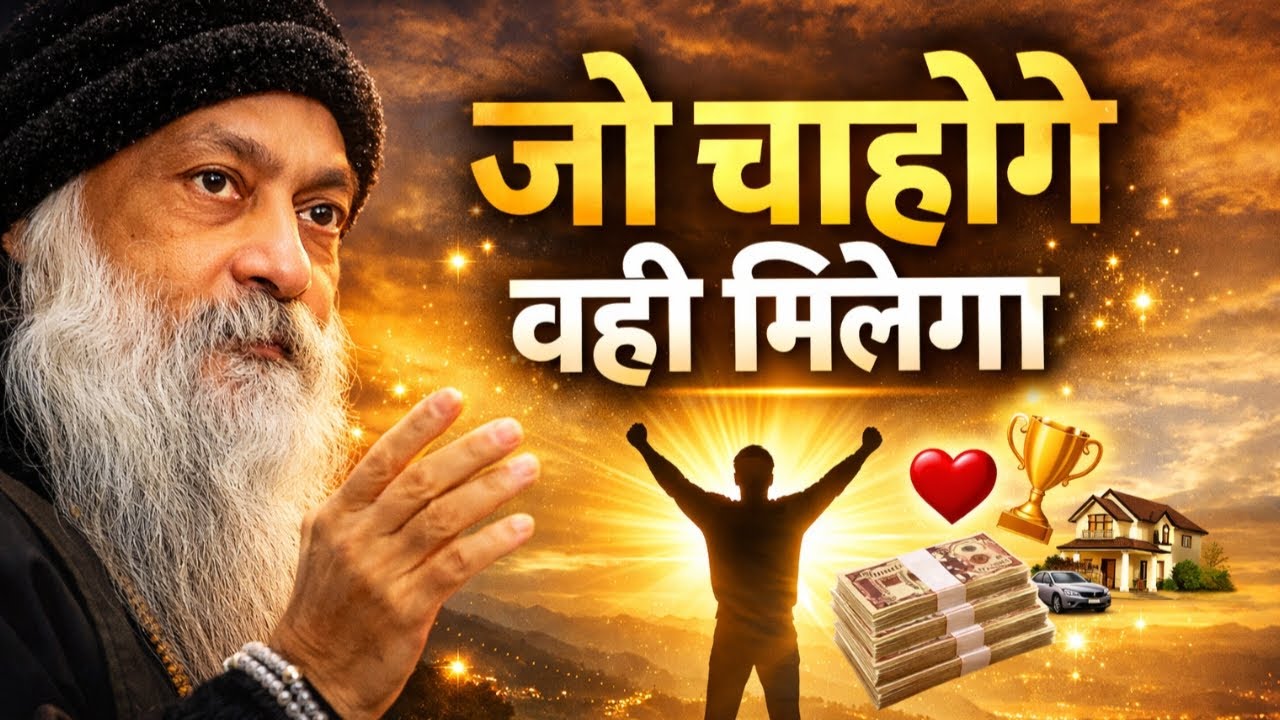 You Get What You Want: Unlock the Secret to Manifesting Money, Love & Success | Osho Hindi Speech