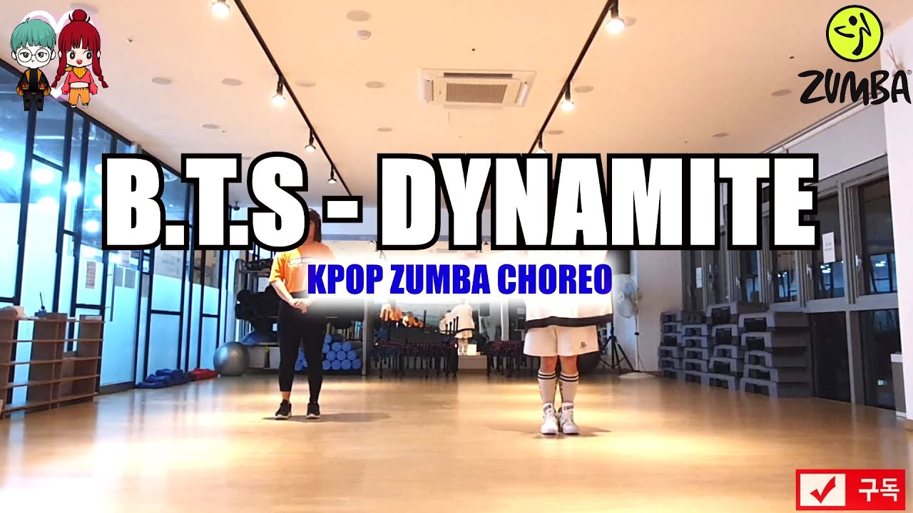 BTS - DYNAMITE  KPOP 줌바 ZUMBA CHOREO 다이어트 댄스 FIT DANCE WORKOUT + MIRROR MODE.