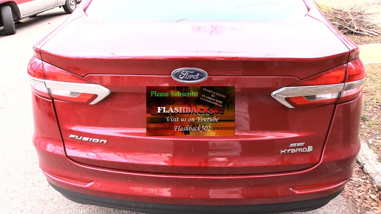 Ford Fusion 2012-2019 Brake Light Assembly Change!