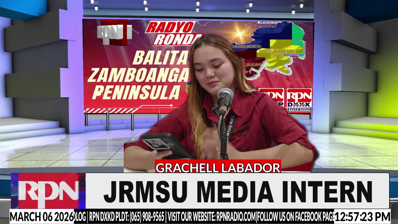 RADYO RONDA BALITA ZAMBOANGA PENINSULA with IKEN GULLEM | MARCH 6, 2026