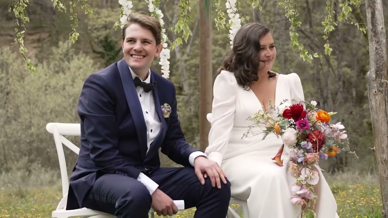 Camille et Leo Cérémonie laïque intégrale au Hameau de Valouse