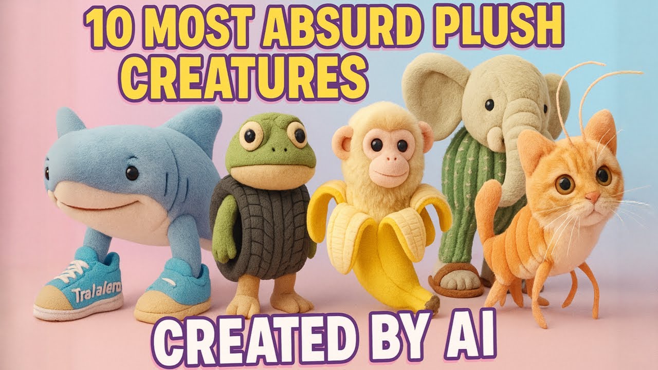 10 MOST ABSURD PLUSH CREATURES
