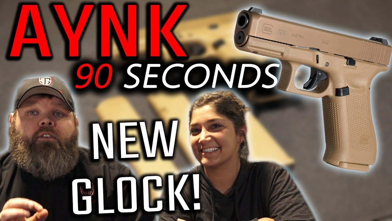 NEW GLOCK! 19X - All You Need to Know in 90 seconds
