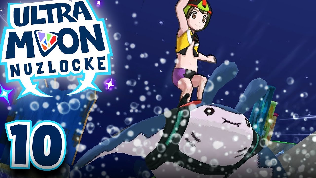 МАНТИН СЕРФ &mdash; ЭТО БЕЗУМНО! (POKEMON ULTRA SUN & ULTRA MOON NUZLOCKE)