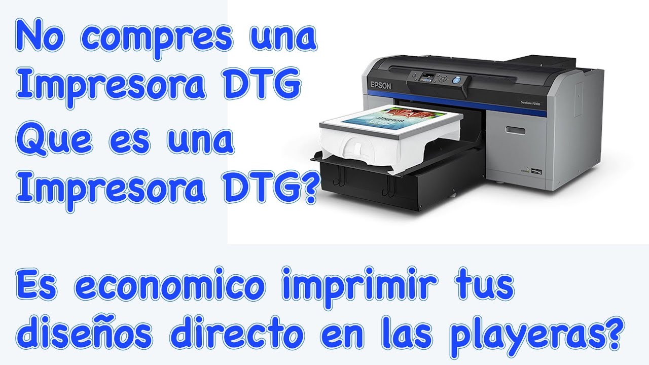 Что такое DTG-принтеры | Проблемы инвестирования в DTG-принтер | Моё мнение о том, почему не стои...