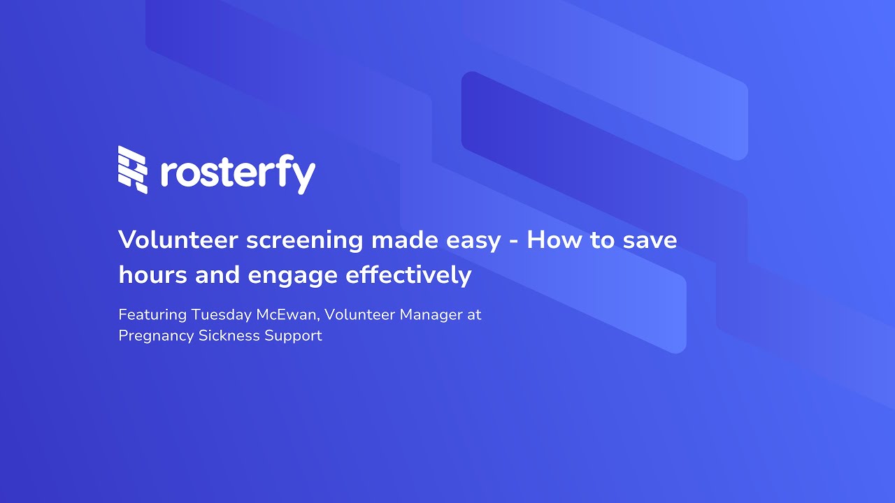 Volunteer screening made easy - How to save hours and engage effectively