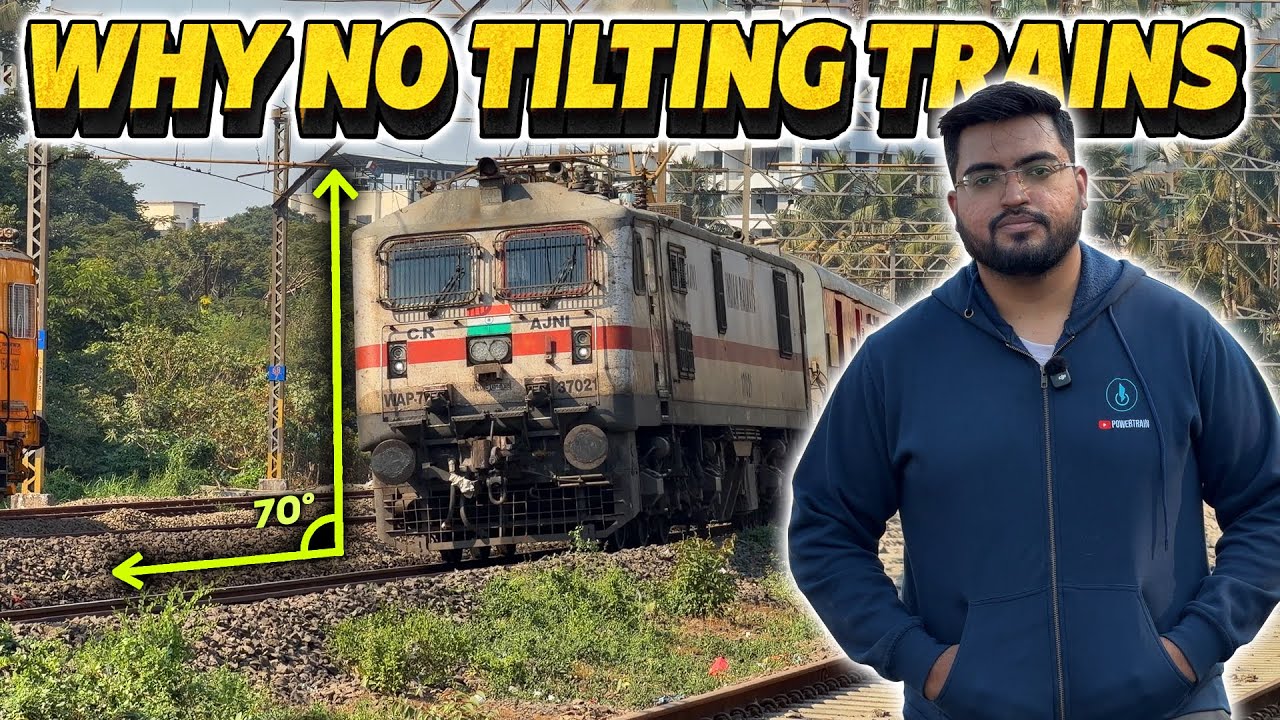 Why Indian Railways Said No to Tilting Train Technology | भारत में टिल्टिंग ट्रेन क्यों नहीं चली?