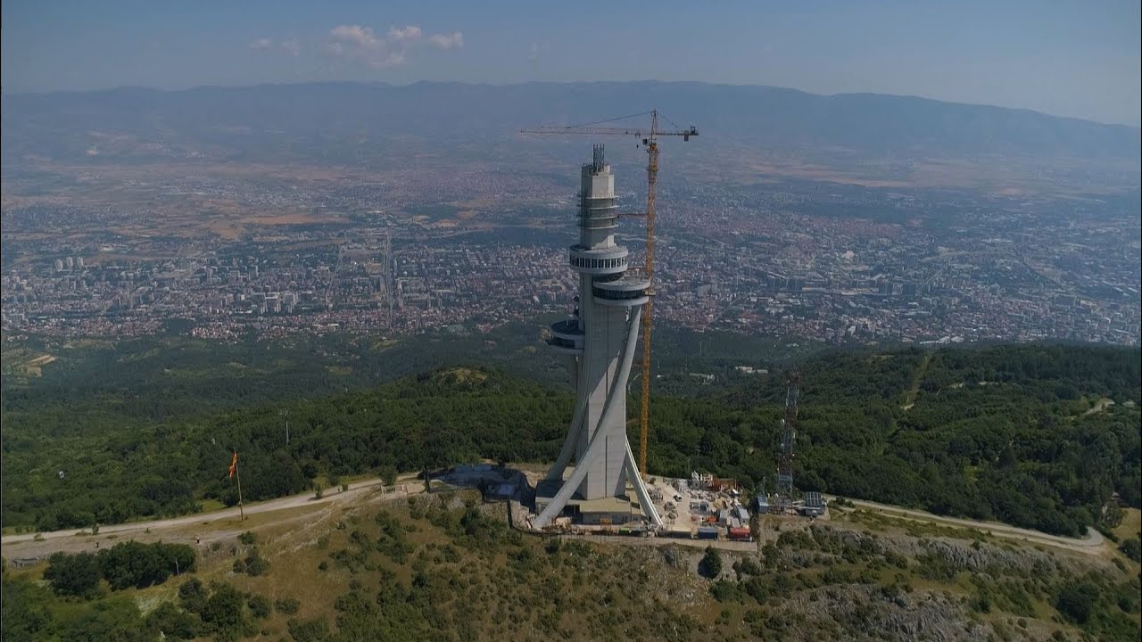 Град Скопје ја спушти рампата за доизградба на кулата на Водно