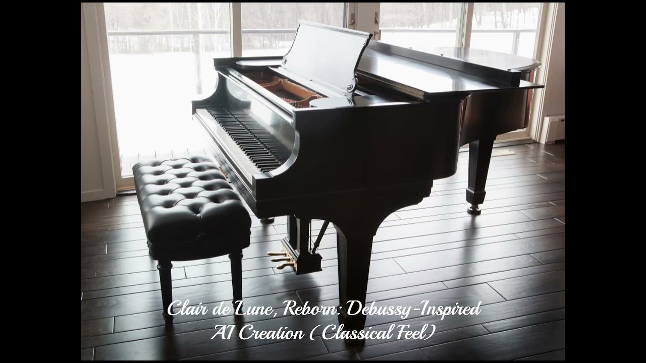 Clair de Lune, Reborn: Debussy Inspired AI Creation Classical Feel
