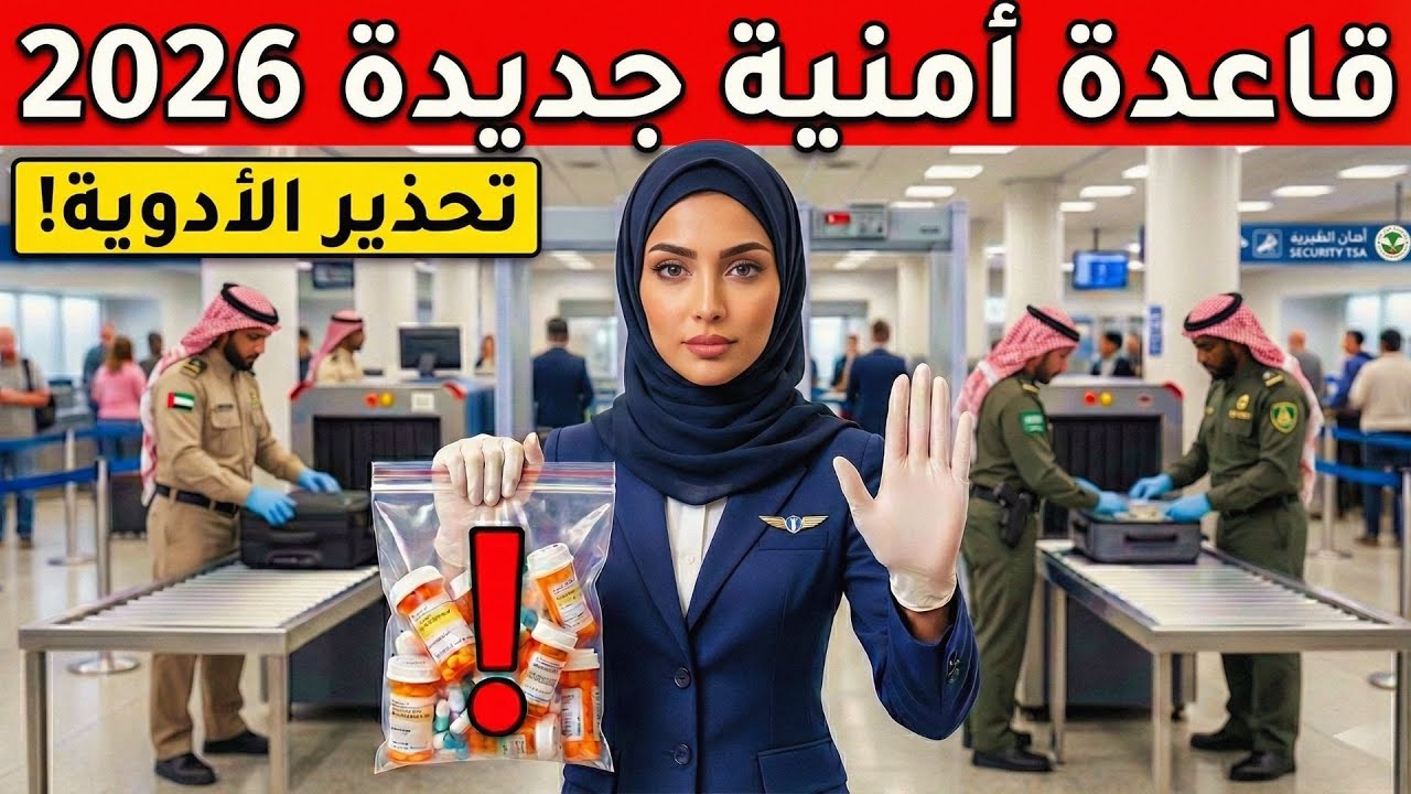 قواعد الأمن في المطار للأدوية تغيرت للتو – لا تدعهم يصادرونها (2026)