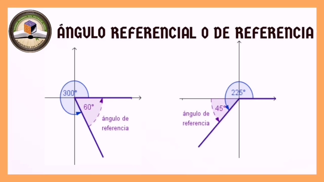 Ángulo referencial o de referencia