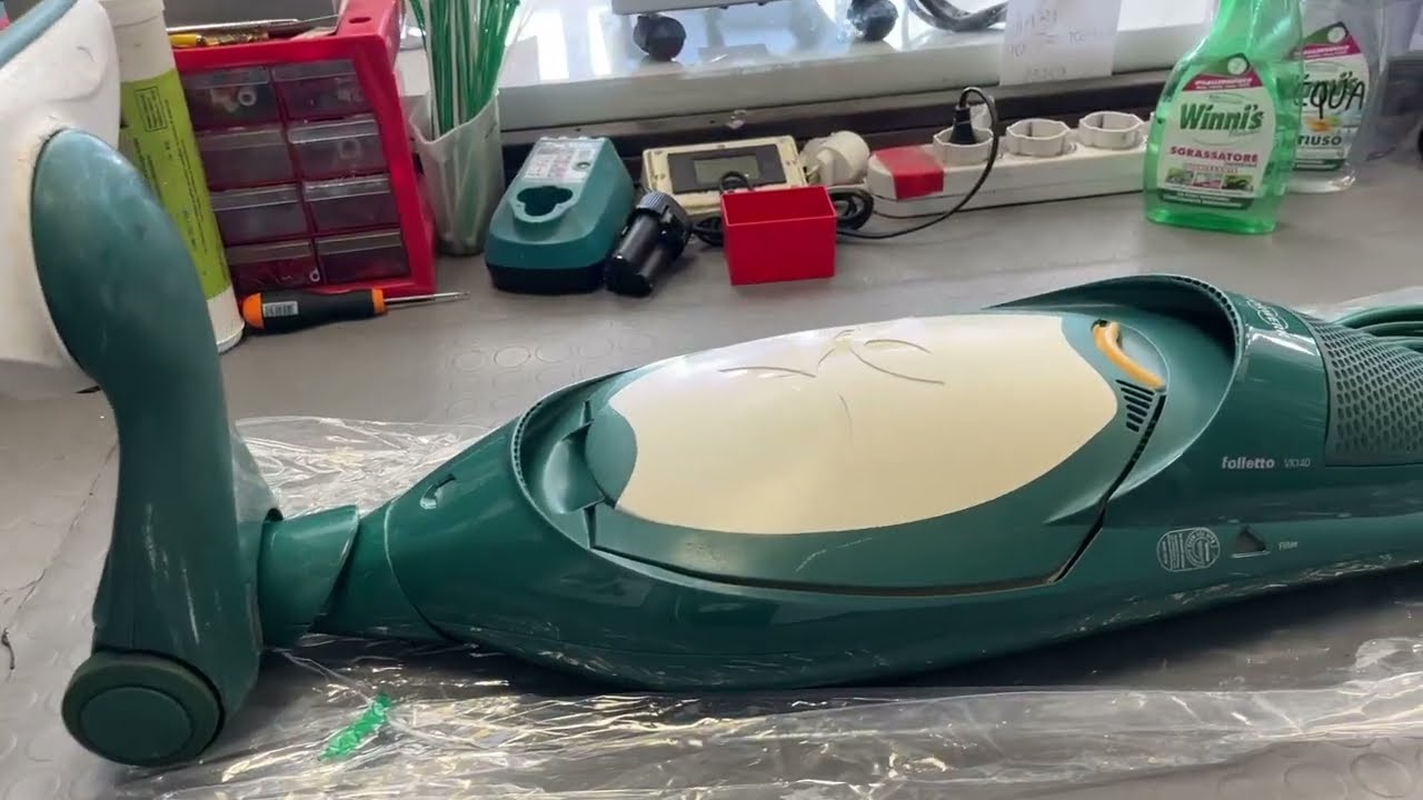 🔧 Rigenerazione completa Folletto VK140 – Da rottame a come nuovo! 💚