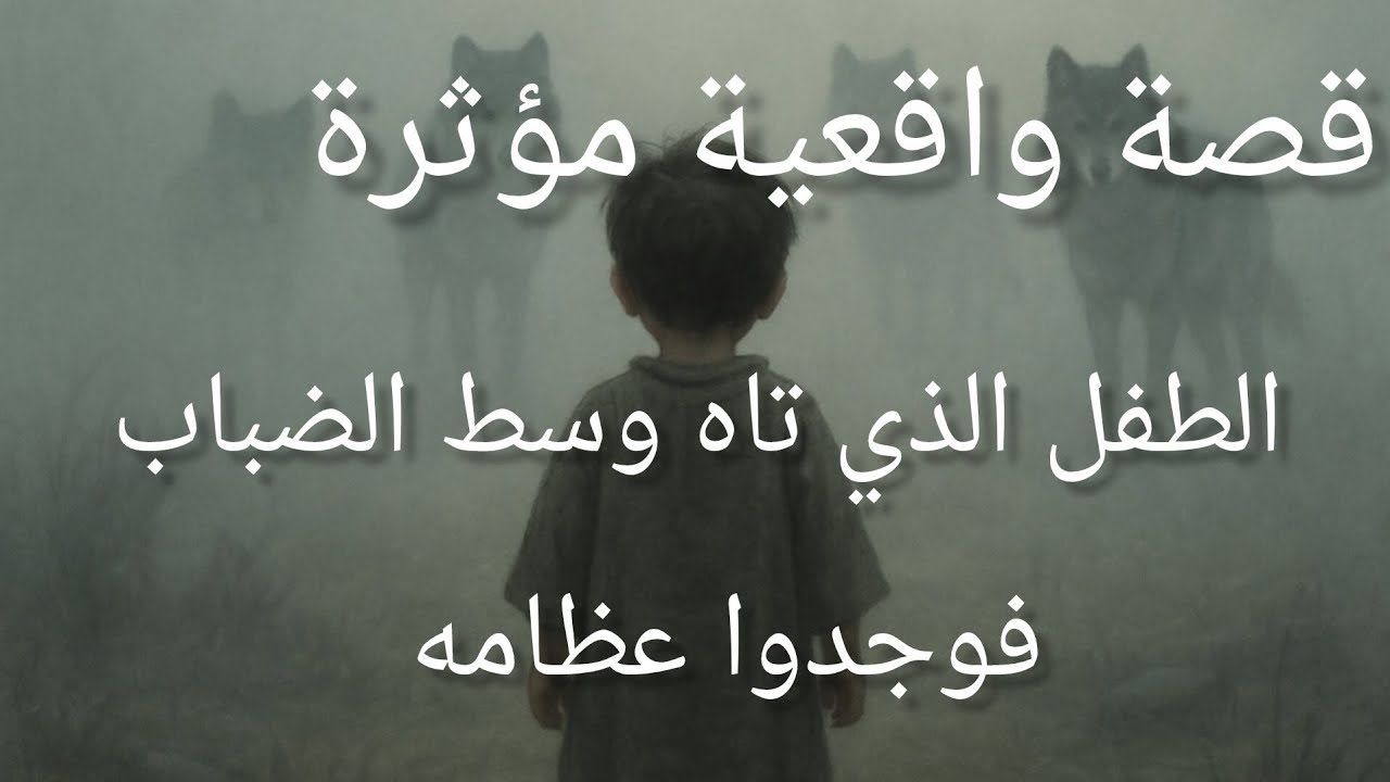قصة واقعية عن طفل تاه وسط الضباب في الاخير وجدوا عظامه  ماذا حدث/قصص# مؤثرة