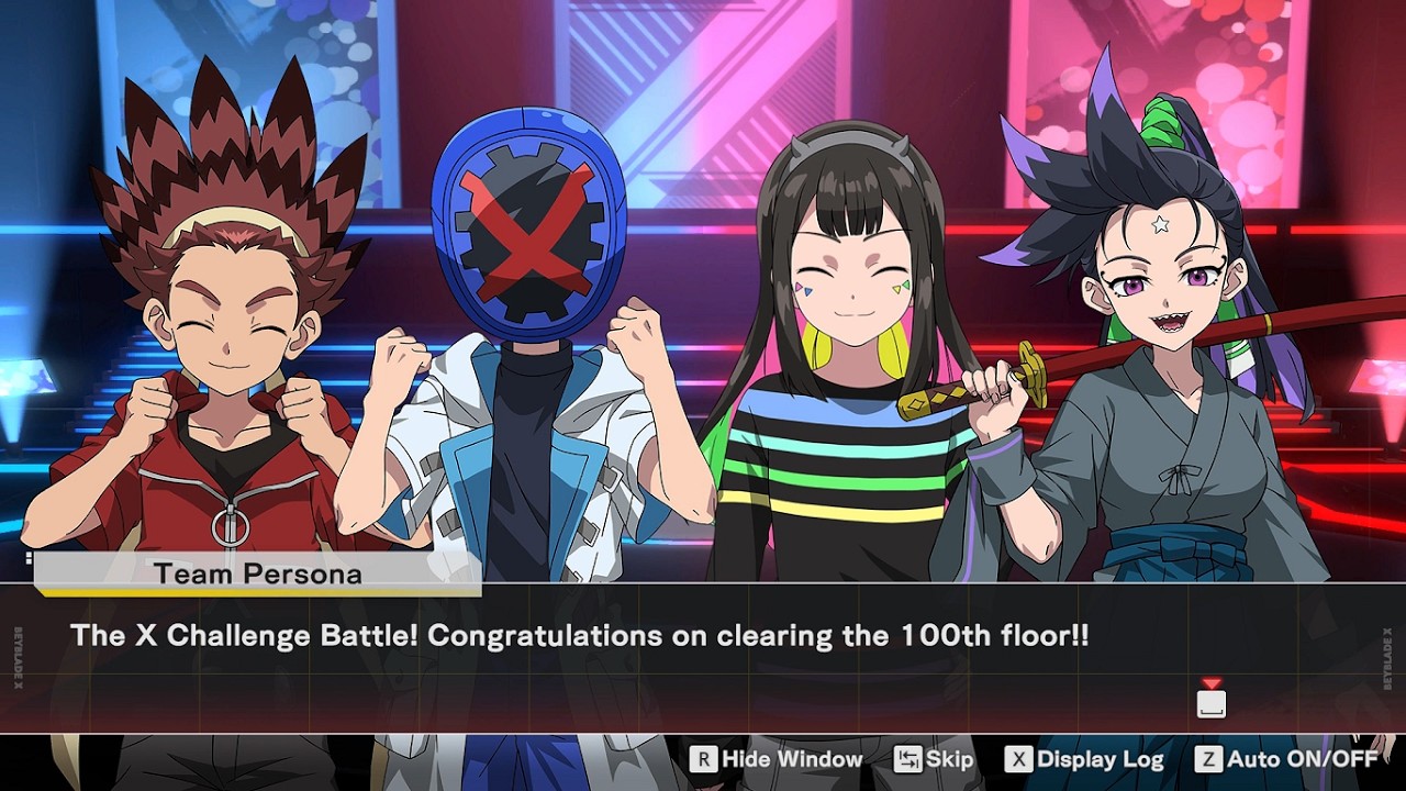 Beyblade X Evobattle: Я против команды Persona