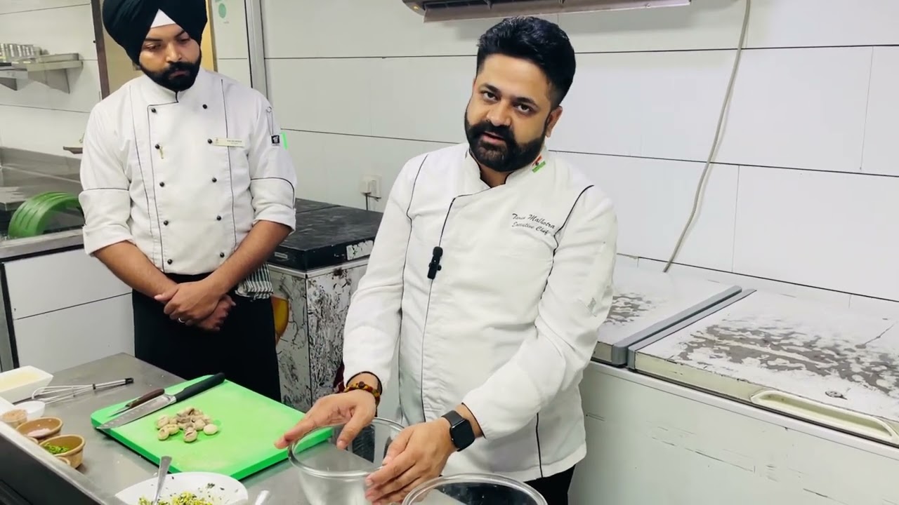 Mushroom Duplex by chef Tarun