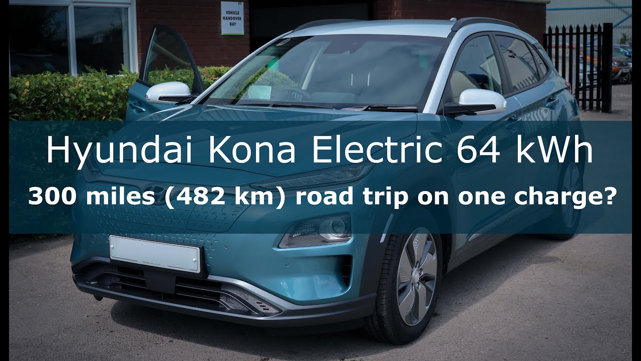 Hyundai Kona Electric 64 kWh | can it really do 300 miles (482 km) road trip on one charge?