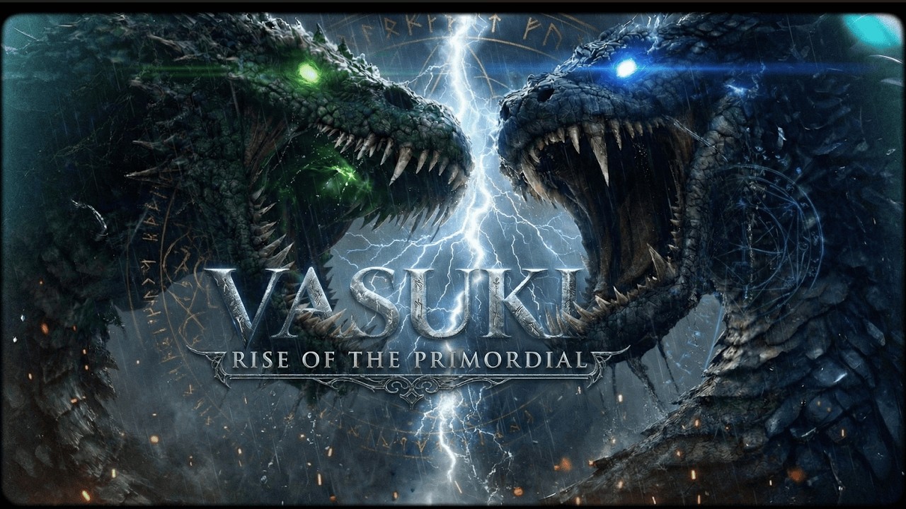 VASUKI- The Rise of Primordial || The action scene of leviathan vs vasuki || #HiggsfieldAction