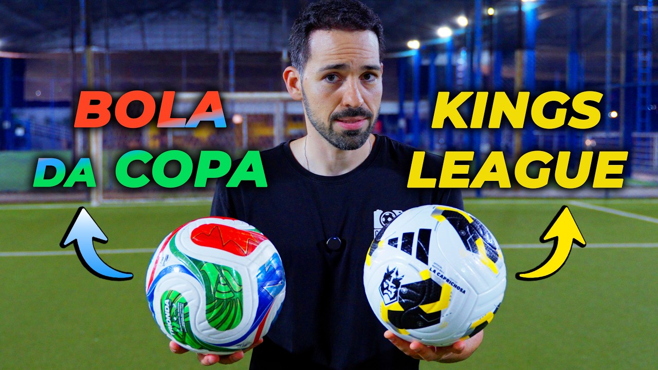 A Bola da Kings League é diferente da Bola de Campo?