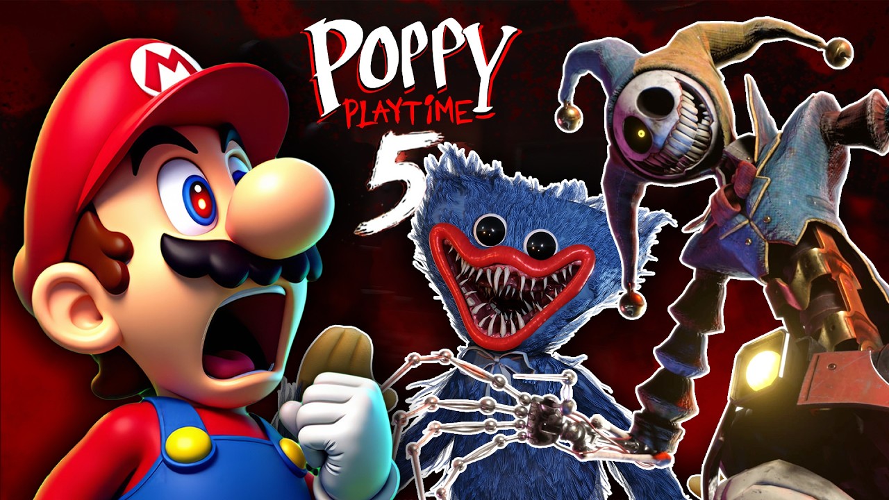 Mario Plays Poppy Playtime Chapter 5