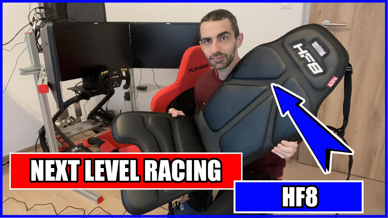 Next Level Racing HF8 Pad - review - změní váš pocit ze simulátoru?! (ENG SUBS)