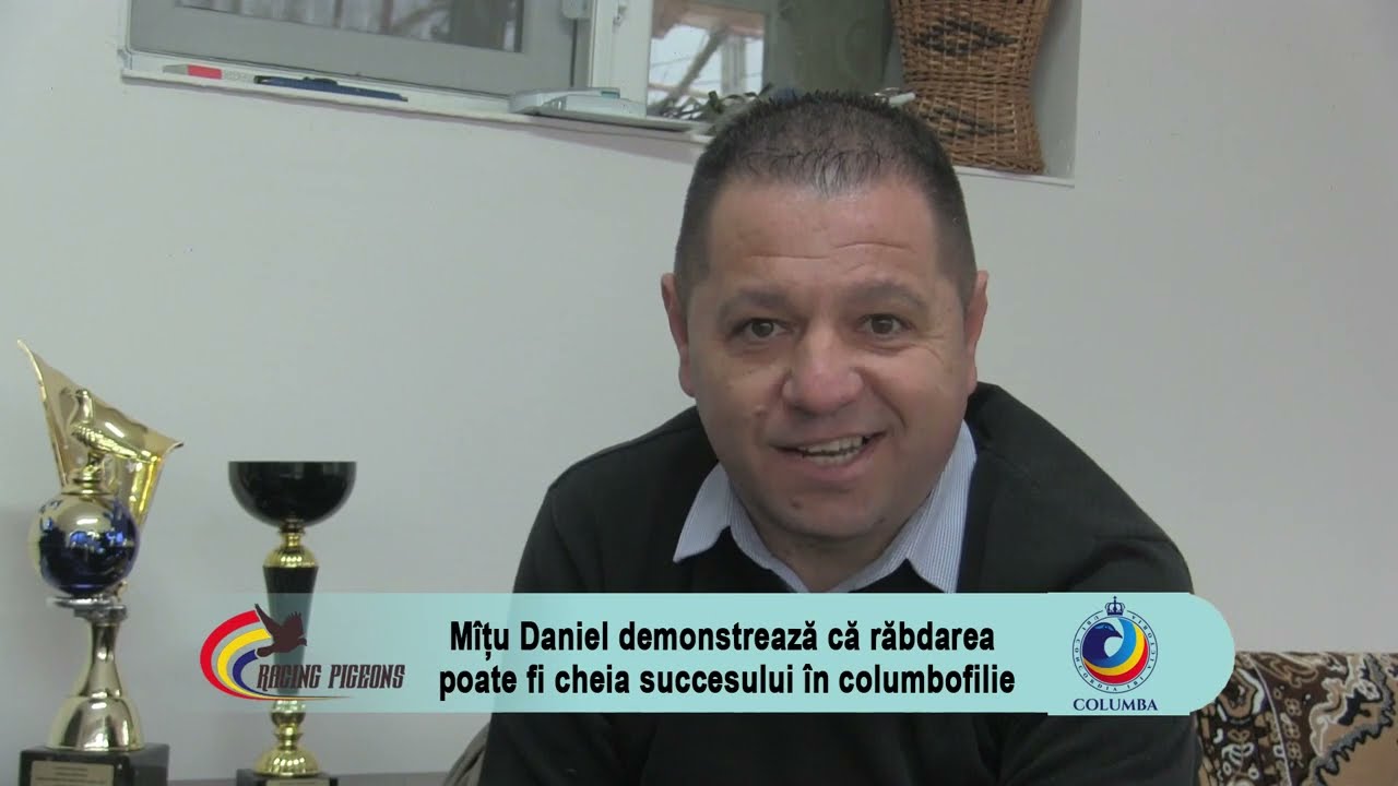 Mîțu Daniel demonstrează că răbdarea poate fi cheia succesului în columbofilie