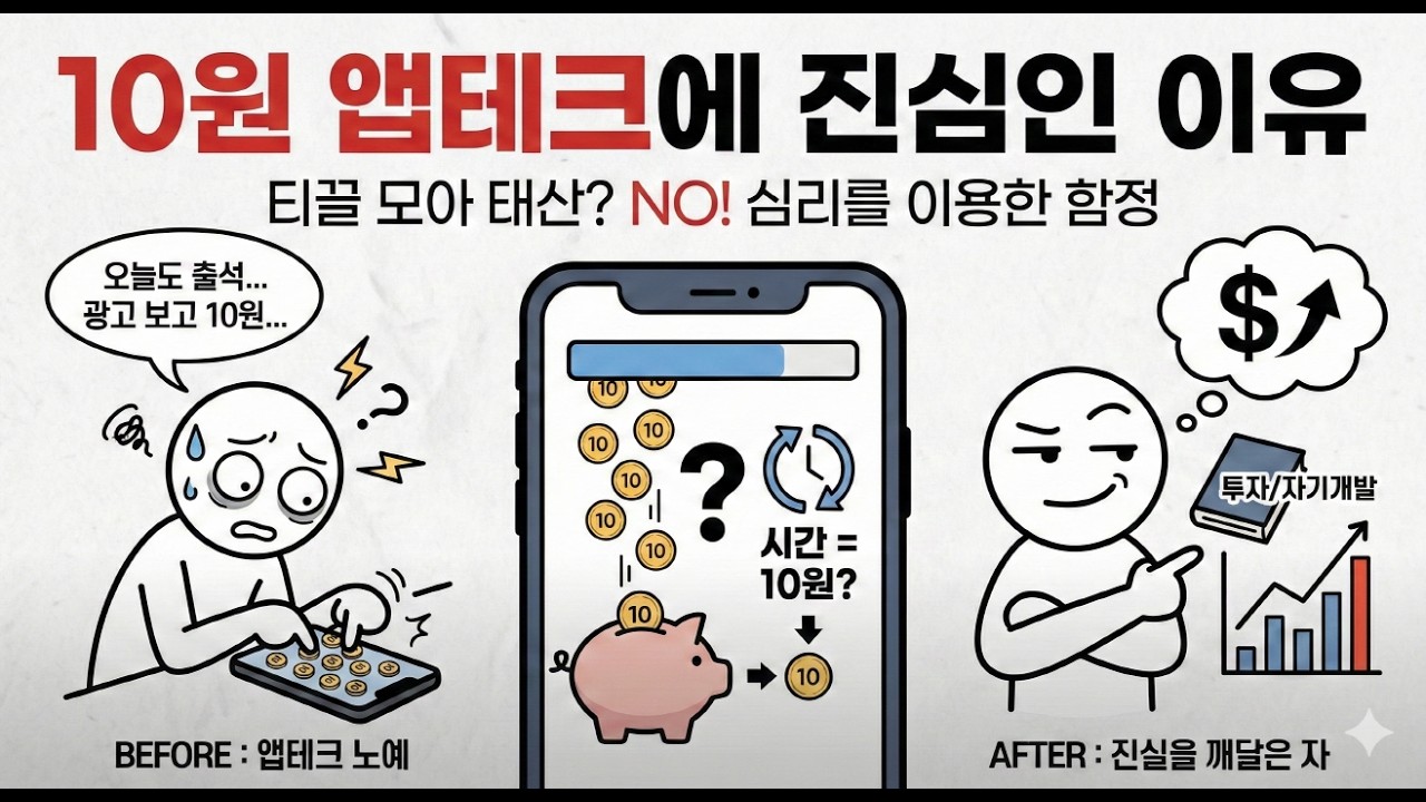 (심리학) 우리가 10원 모으는 앱테크에 진심인 이유