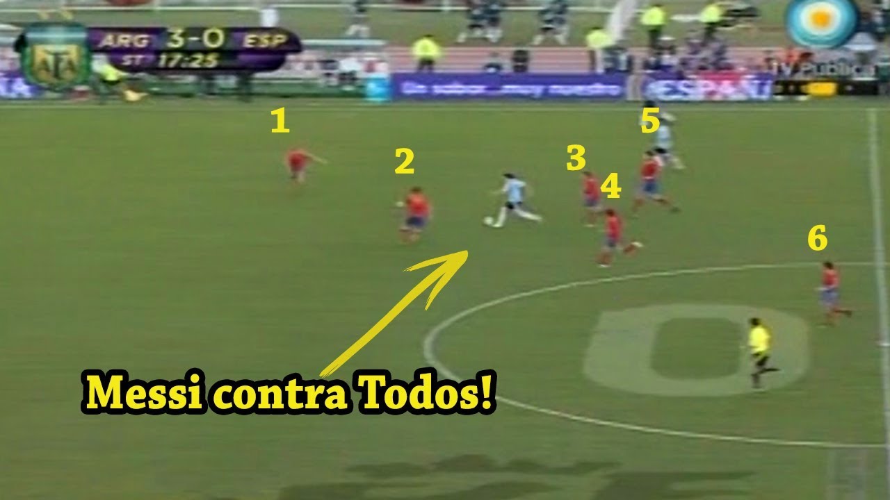 El dia que Lionel Messi destruyo al MEJOR ESPAÑA de la Historia (2010)