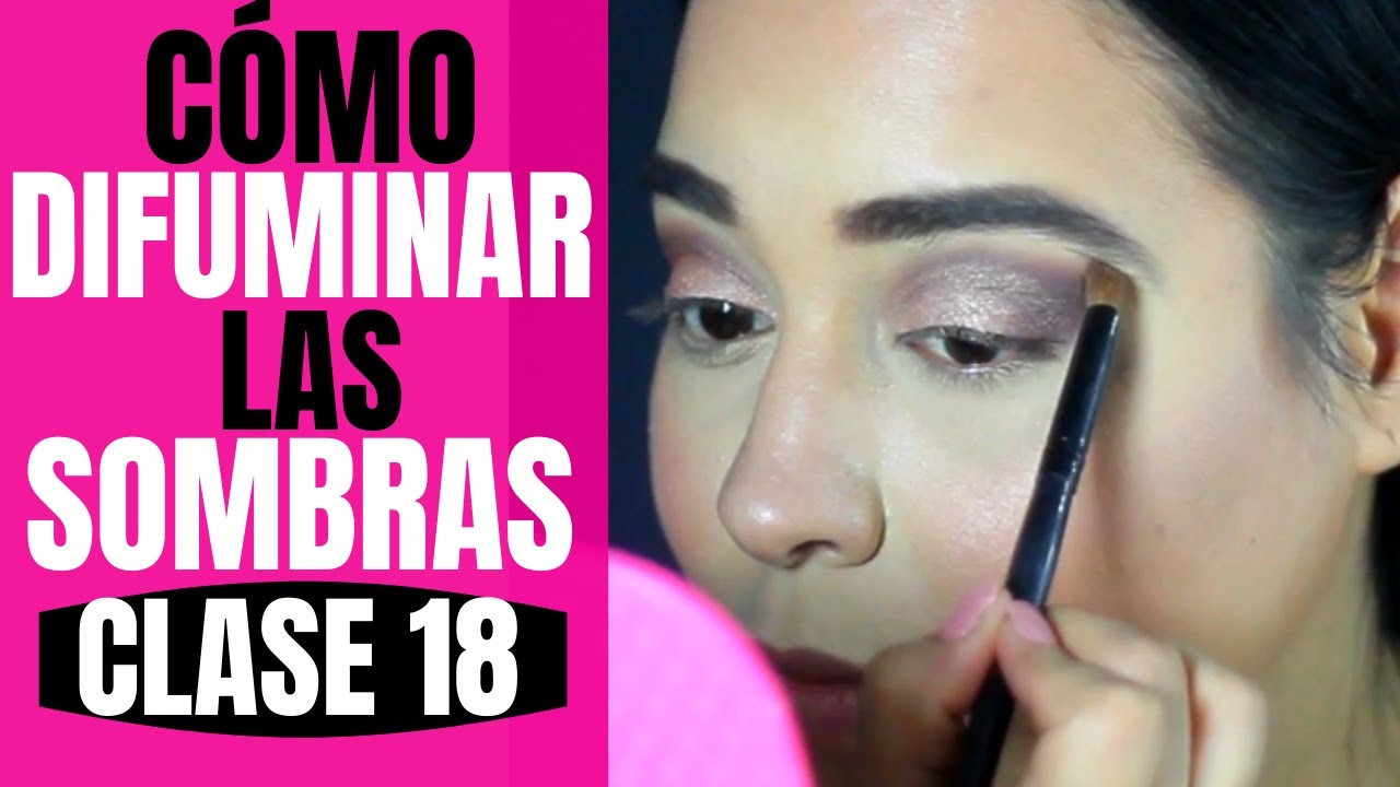 TUTORIAL COMO APLICAR Y DIFUMINAR SOMBRAS DE OJOS PARA PRINCIPIANTES | CURSO DE AUTOMAQUILLAJE