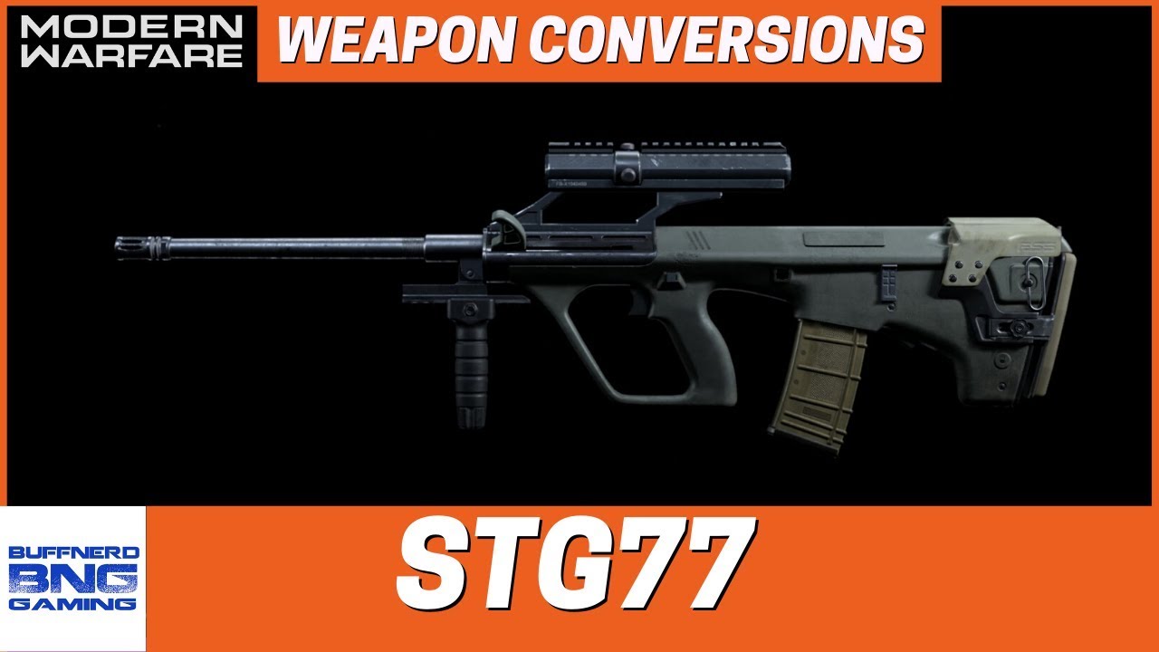 STG77 Weapon Conversion - Call Of Duty Modern Warfare