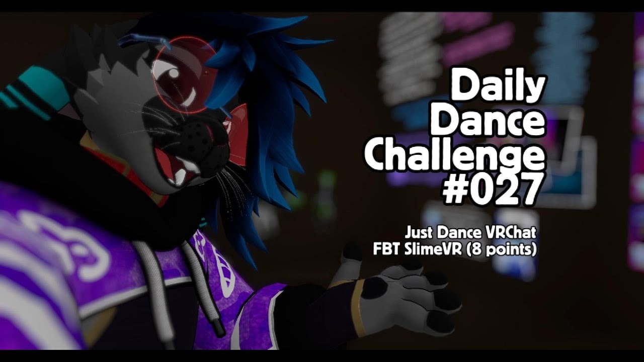 Daily Dance Challenge #027 | SlimeVR Trackers | Just Dance VRChat