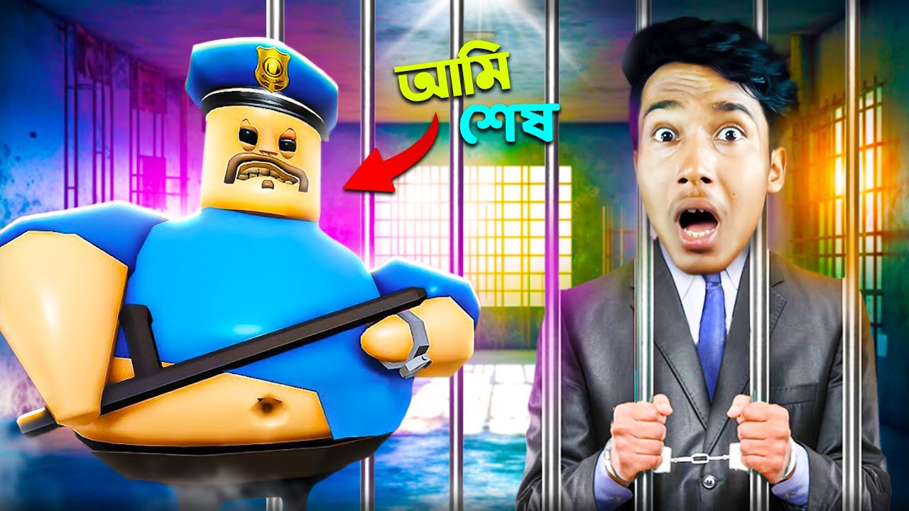 ESCAPING ROBLOX BARRY'S PRISON IN (HARD MODE)