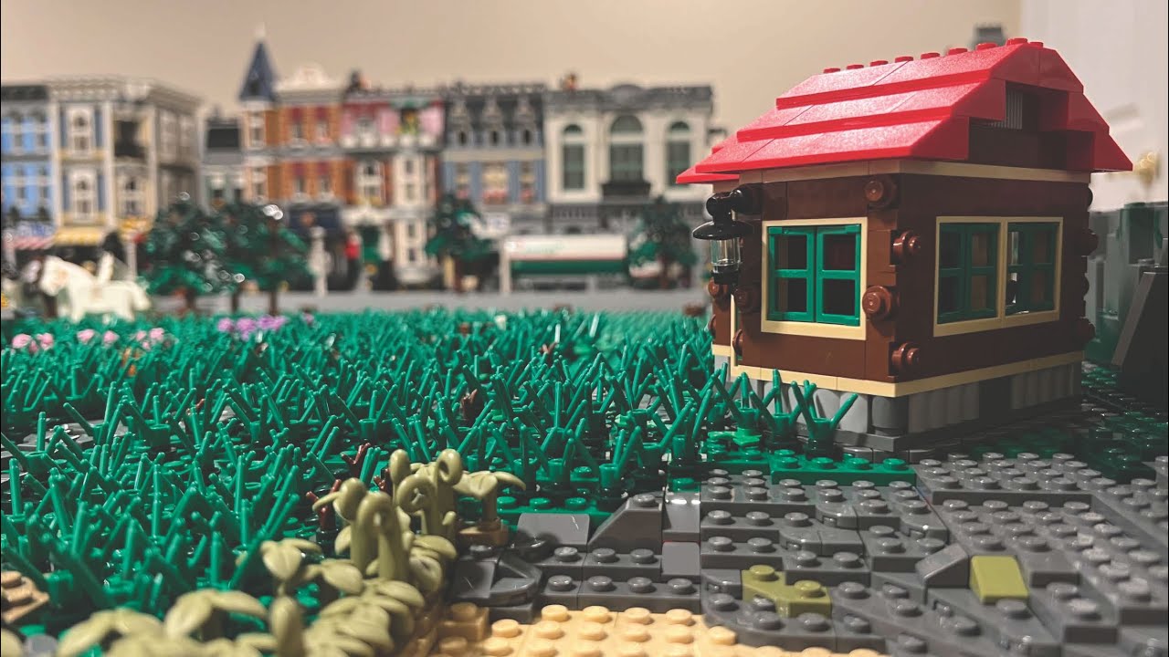 Installing The Log Cabin! | LEGO City Update