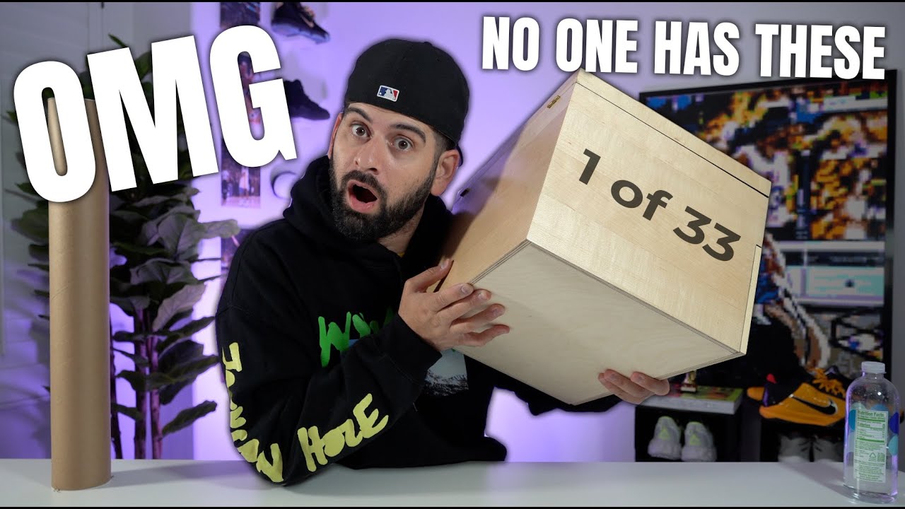 THE MOST LIMITED SNEAKER IN MY COLLECTION!! (ONLY 33 PAIRS IN THE WORLD)